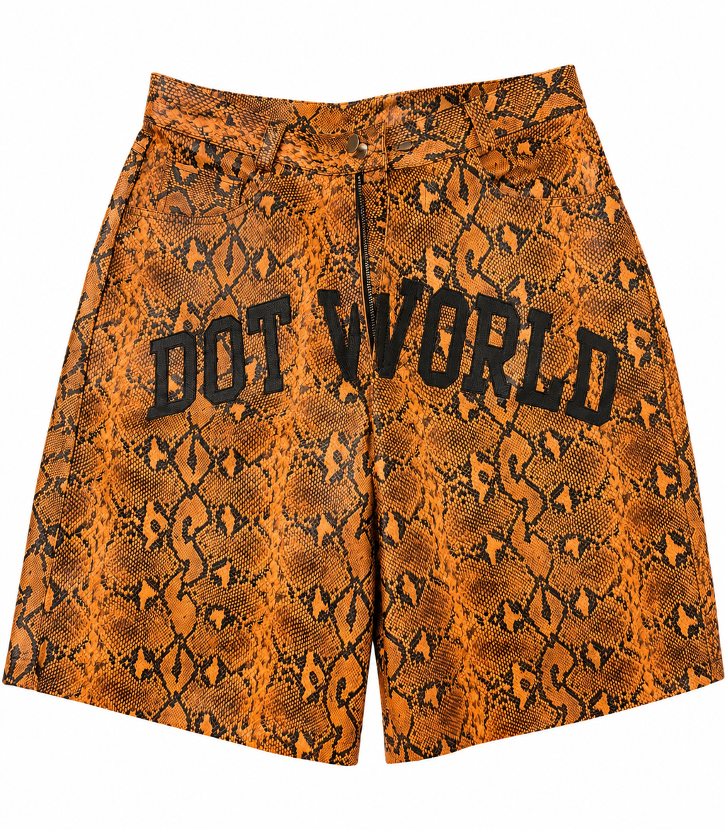 Snakeskin Shorts